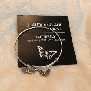 Alex &Ani Butterfly Bracelet